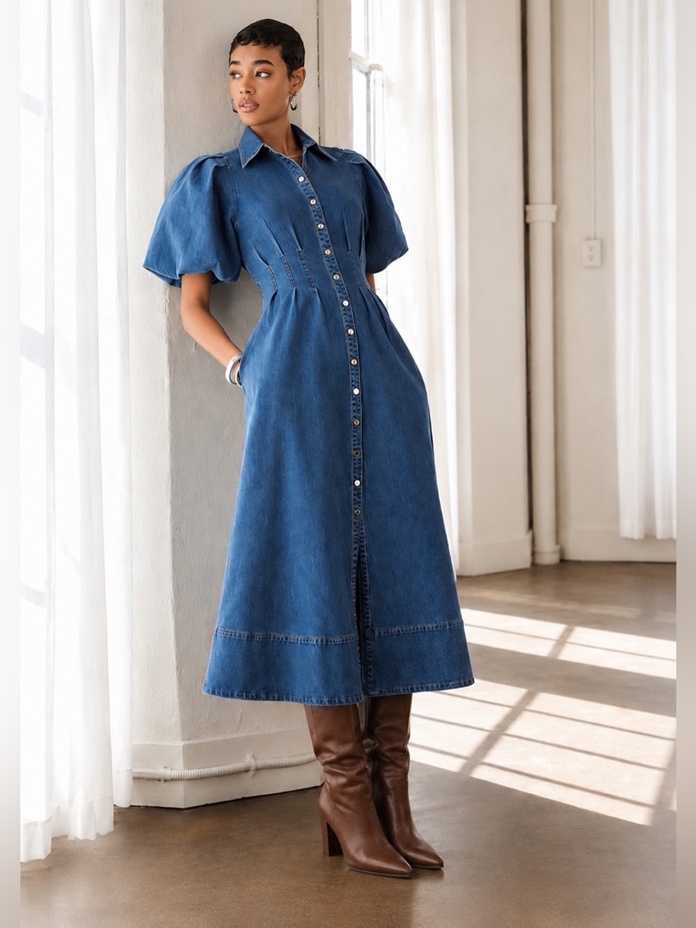 NEW HOUSE OF HARLOW PLEATED WAIST SLEEVES DRESS 6
🚨 FINAL PRICE NO
DISCOUNT